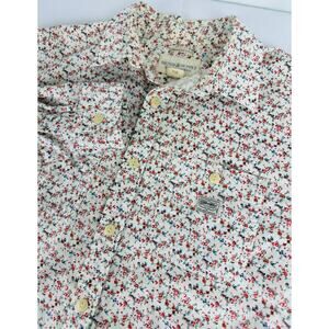 Ralph Lauren Denim and Supply Size Medium Floral Button-Down Shirt Men's Western